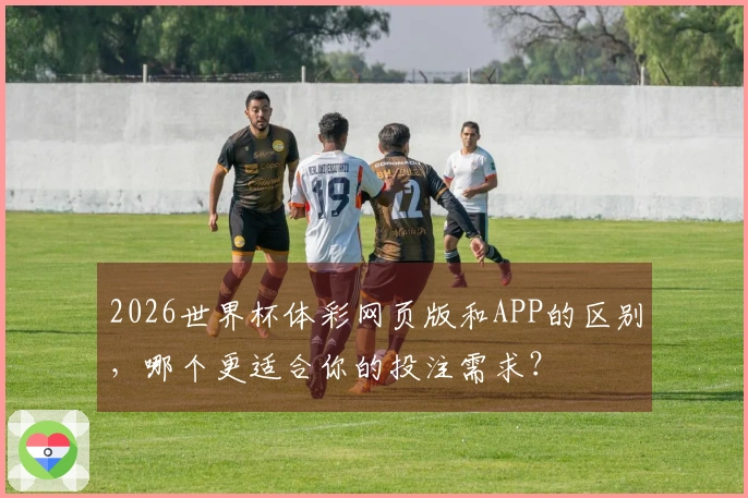 2026世界杯体彩网页版和APP的区别，哪个更适合你的投注需求？
